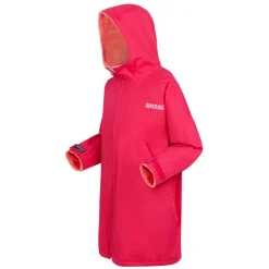 Unisex Kids Fleece Lined Oversized Fit Waterproof Robe