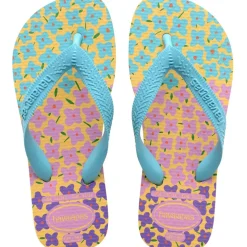 Unisex Kids Flores Beige Flip Flops