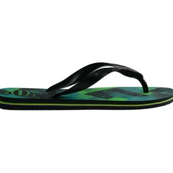 Unisex Kids Hav Brasil Fresh Black Flip Flops