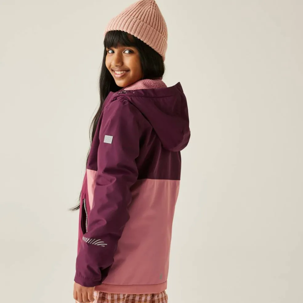 Unisex Kids Hillain Warm Lined Isotex Reflective Waterproof Jacket