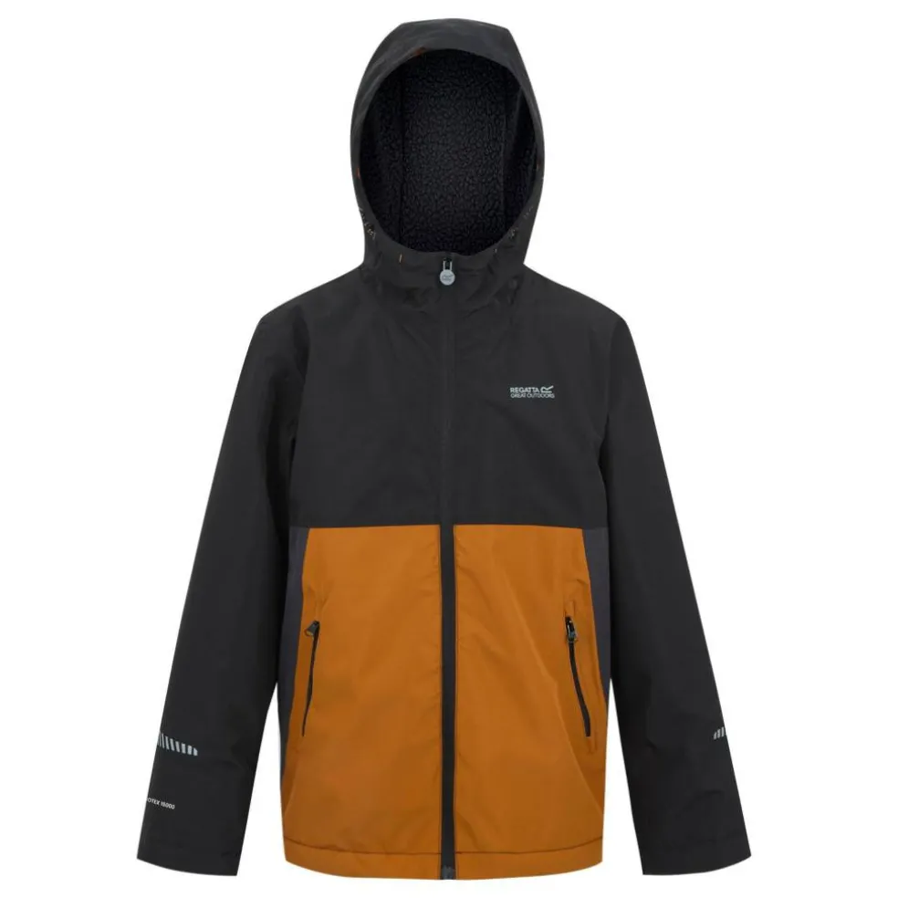 Unisex Kids Hillain Warm Lined Isotex Reflective Waterproof Jacket