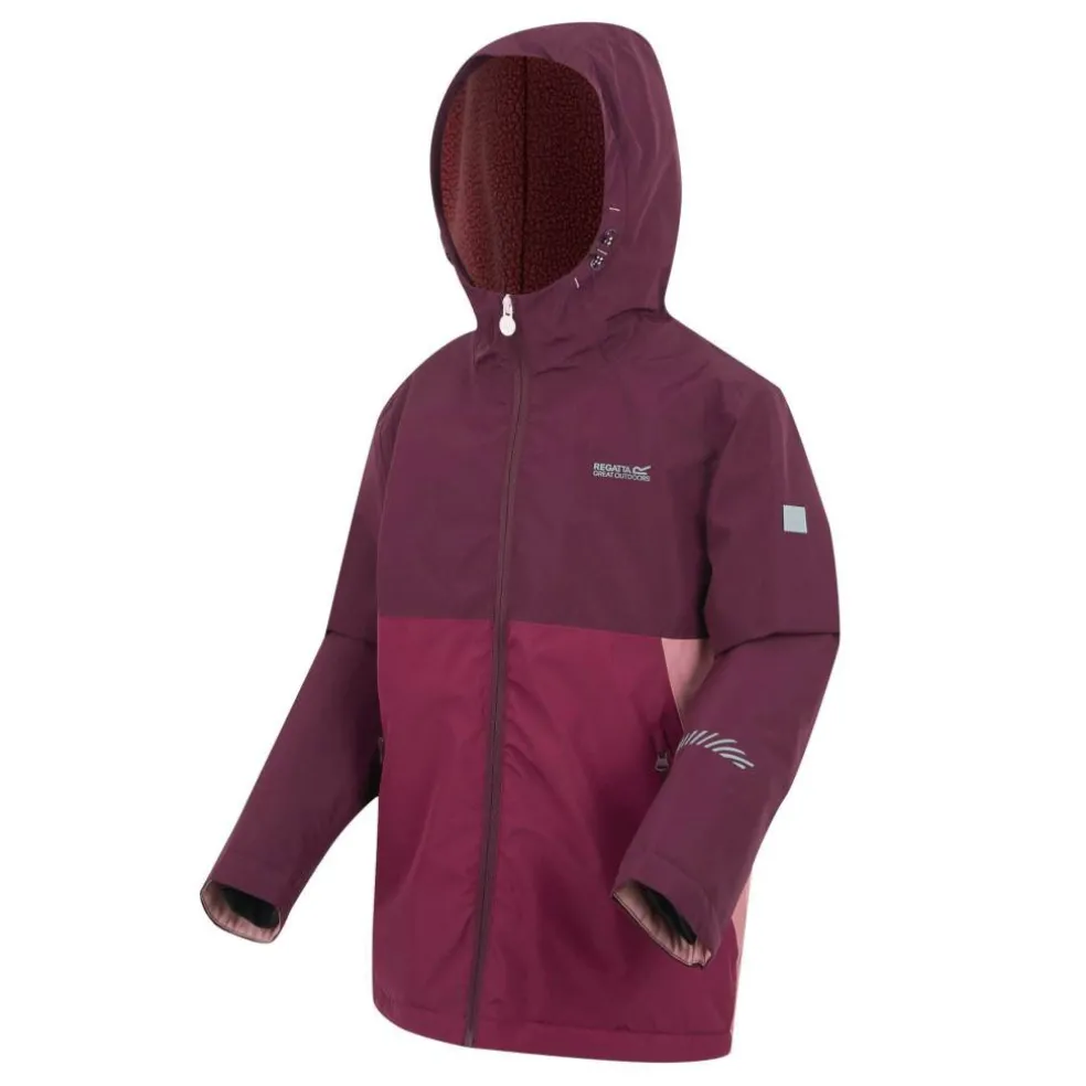 Unisex Kids Hillain Warm Lined Isotex Reflective Waterproof Jacket
