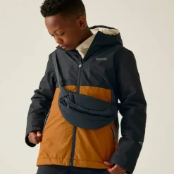Unisex Kids Hillain Warm Lined Isotex Reflective Waterproof Jacket