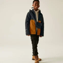 Unisex Kids Hillain Warm Lined Isotex Reflective Waterproof Jacket