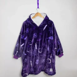 Unisex Kids' Hooded Fluffy Dressing Gown