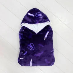 Unisex Kids' Hooded Fluffy Dressing Gown