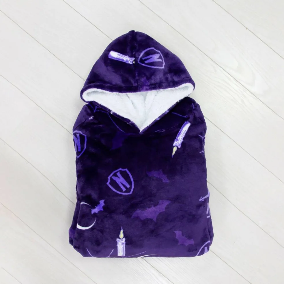 Unisex Kids' Hooded Fluffy Dressing Gown