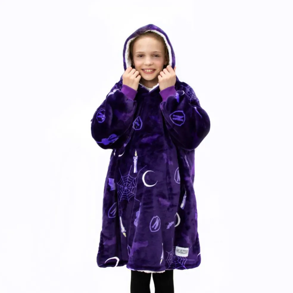 Unisex Kids' Hooded Fluffy Dressing Gown