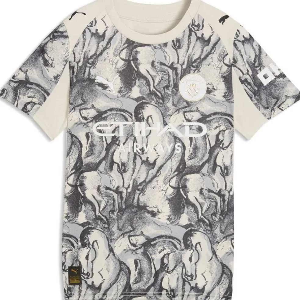 Unisex Kids Manchester City Football Shirt Year Of The Horse 2025 2026