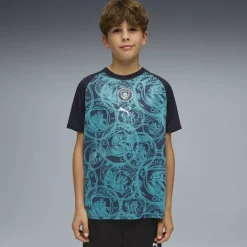 Unisex Kids' Manchester City Short Sleeve Licensed T-Shirt