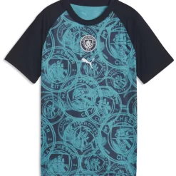 Unisex Kids' Manchester City Short Sleeve Licensed T-Shirt