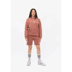 Unisex Kids' Mauve Fleece Jogger Shorts
