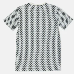 Unisex Kids' Micro Geo Print Short Sleeve T-Shirt