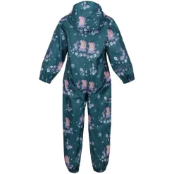 Unisex Kids Peppa Pobble Long Sleeve Waterproof Jacket