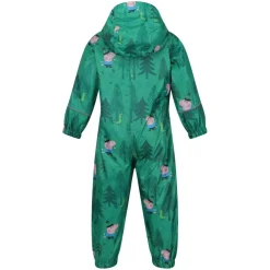 Unisex Kids Peppa Pobble Long Sleeve Waterproof Jacket