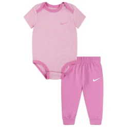 Unisex Kids' 2 Piece Striped Short Sleeve Pyjama Set