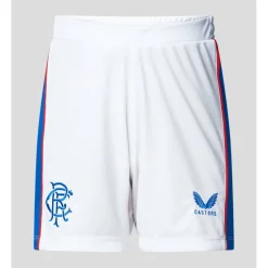 Unisex Kids' Rangers Home Anniversary Fourth Licensed Football Shorts