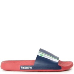 Unisex Kids' Slide Brasil Red Flip Flops