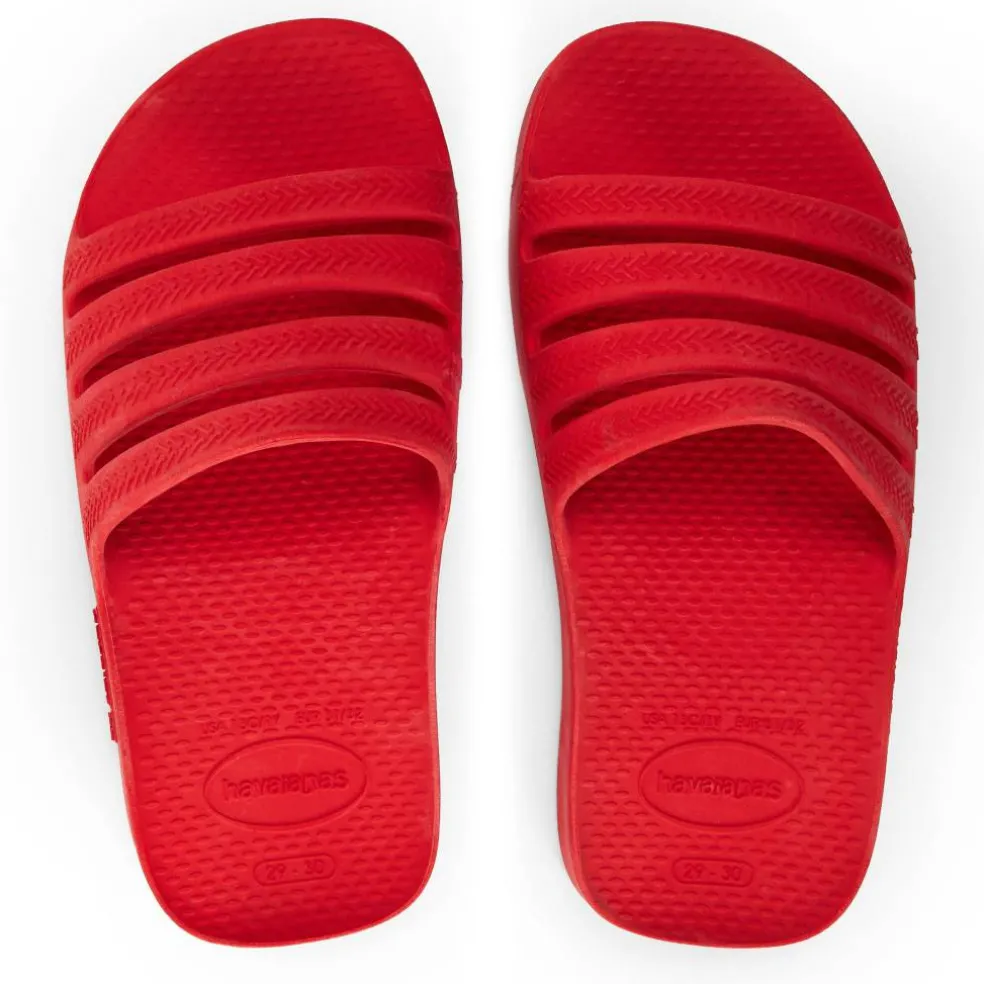 Unisex Kids' Slide Red Crush Flip Flops