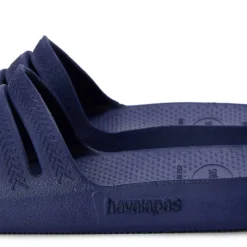 Unisex Kids' Slide Stradi Navy Blue Flip Flops