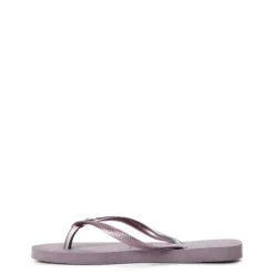 Unisex Kids' Slim Crystal Flip Flops