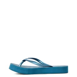Unisex Kids' Slim Flatform Flip Flops