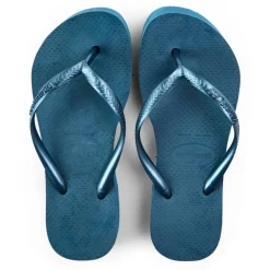 Unisex Kids' Slim Flatform Flip Flops
