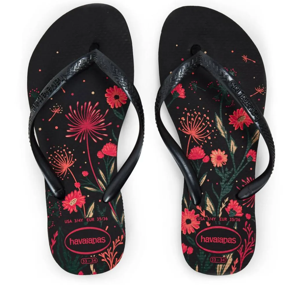 Unisex Kids' Slim Organic Flip Flops