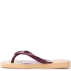 Unisex Kids Slim Princess Golden Flip Flops