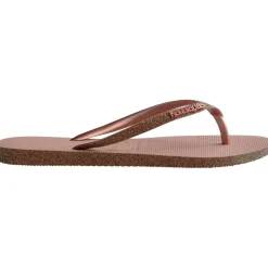 Unisex Kids' Slim Sparkle II Crocus Rose Flip Flops