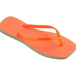 Unisex Kids' Square Flip Flops
