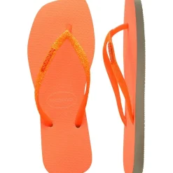 Unisex Kids' Square Flip Flops