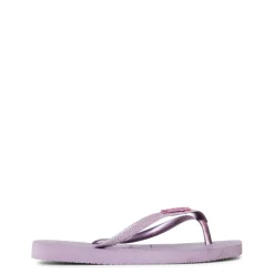 Unisex Kids' Square Glitter Flip Flops