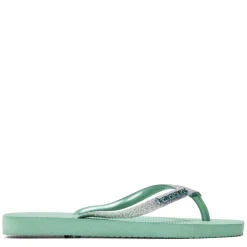Unisex Kids' Square Glitter Flip Flops