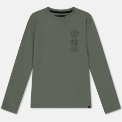 Unisex Kids' Stackd Print Long Sleeve T-Shirt