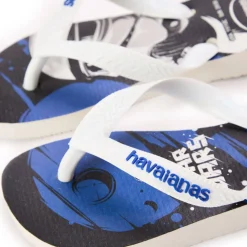 Unisex Kids' Star Wars White Flip Flops