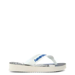 Unisex Kids Star Wars White Star Blue Flip Flops