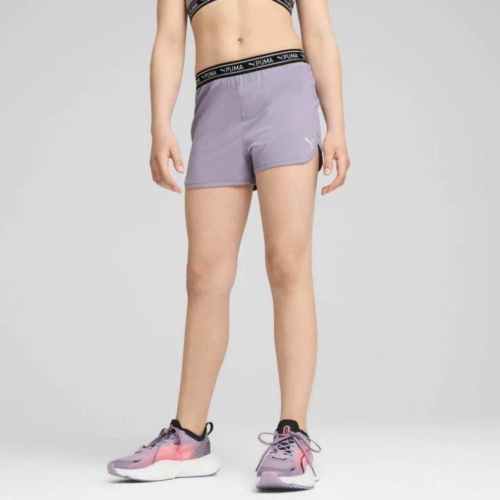 Unisex Kids' Strong Woven Tracksuit Shorts