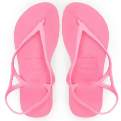 Unisex Kids' Sunny II Crystal Rose Flip Flops