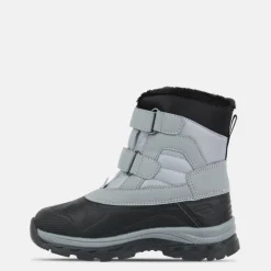 Unisex Kids' Synthetic Slip On Mid High Snow Boots