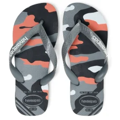 Unisex Kids' Top Camu New Graphite Flip Flops