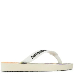 Unisex Kids' Top Holographic White Flip Flops
