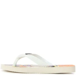 Unisex Kids' Top Holographic White Flip Flops