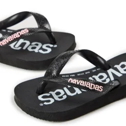 Unisex Kids' Top Logomania Flip Flops