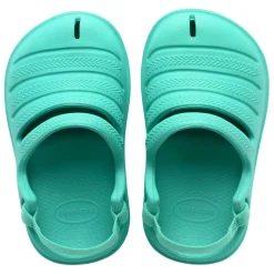 Unisex Kids Virtual Green Flip Flops