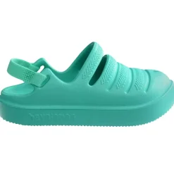 Unisex Kids Virtual Green Flip Flops