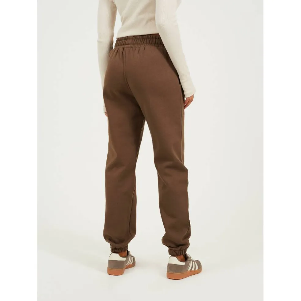 Varsity Boucle Jogger Brown