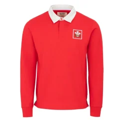 Vintage Long Sleeve Rugby Shirt Mens