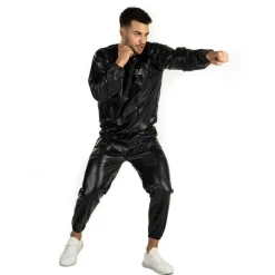 Vinyl Sauna Suit BLK XL/XXL