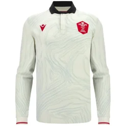 Wales Rugby Away Long Sleeve Shirt 2025 2026 Adults